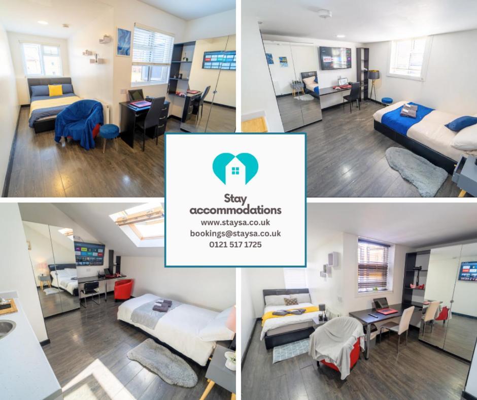 Staysa Equipped Studios Near Qe And Uob In Guesthouse Close To The City! Birmingham Exterior foto